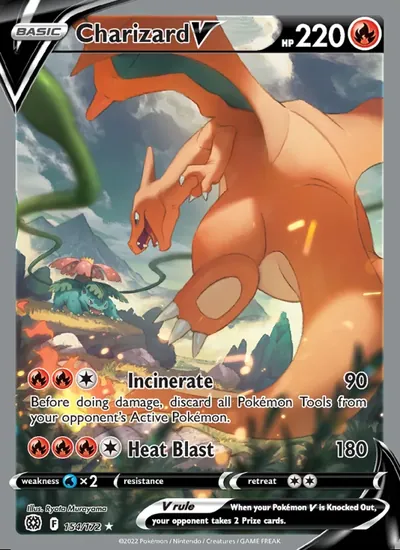 Charizard V — Brilliant Stars 154